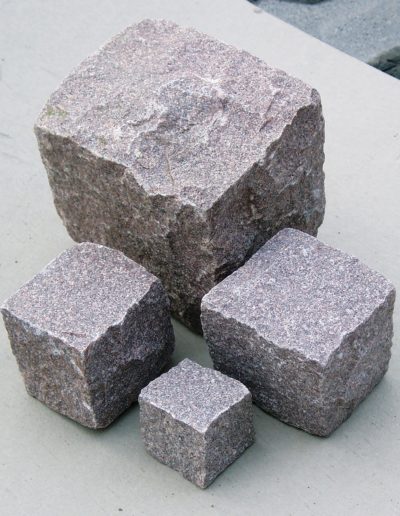 Granit -Pflaster Manga – Rot