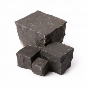 Basalt Pflaster CN Black 16x16x14 cm genaue Schlagung 350 kg Ki