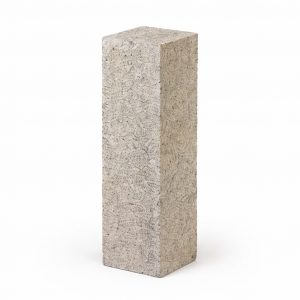Granit Gelb Quadratpalisade 12x12 cm Höhe 35 cm 19 kg gesägt & gestockt