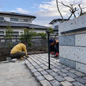 Grauwacke Cobble Stone 14x17x3-4 cm Kiste 12 qm